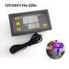 W3230 12v 24v 110v 220v AC DC LED Digital Display Temperature Controller Thermostat Sensor Regulator Heating/Cooling Control Q1