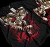 Doma Kimetsu No Yaiba T-Shirt Demon Slayer Tanjiro Unisex Black Tshirt  GIFT 075