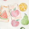 1 Pieces Cute Kawaii Natural Fruits Sticky Note Memo Pad Office Planner Sticker Stationery School Supplies Decoration Adhesive