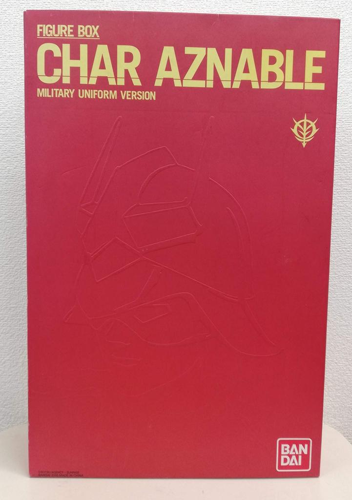 TAMASHII NATIONS Figure Box Series Char Aznable Military Uniform Version
