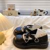 Round Head Japanese Jklolita Single Shoes Spring and Autumn New French with Skirt Soft Sister Mary Jane Small Leather Shoes Women