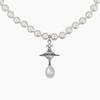 NANA Vivian Queen Mother Saturn Pearl Necklace - Retro Punk Style for Women
