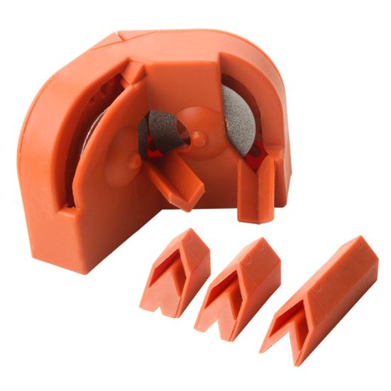 Drill Bit Sharpener Tool with Grinding Wheels Durable Construction Compact Design Portable Universal Versatile Drill Bit Grinding Tool