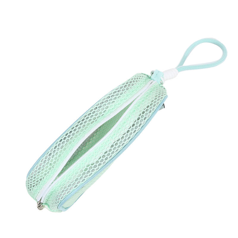 Dopamine Mesh Makeup Bag Women'S Large Capacity Portable Toiletry Bag Cosmetics Storage Bag Multifunctional Tote Bag