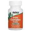 Iron Complex Capsules, Veggie Capsules 100 Tablets