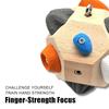 Finger Strength Training Climbing 3D Ball Handcrafted Boulder Block Climbing Holds Strength Exercise Tool for Grip Power