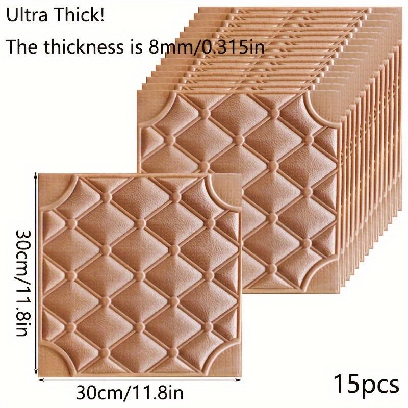 15/20 Pcs  3D Full Sky Star Wall Tiles with Strong Adhesive  Waterproof and Moisture-proof Ceiling Stickers  Easy To Stick and Peel Off