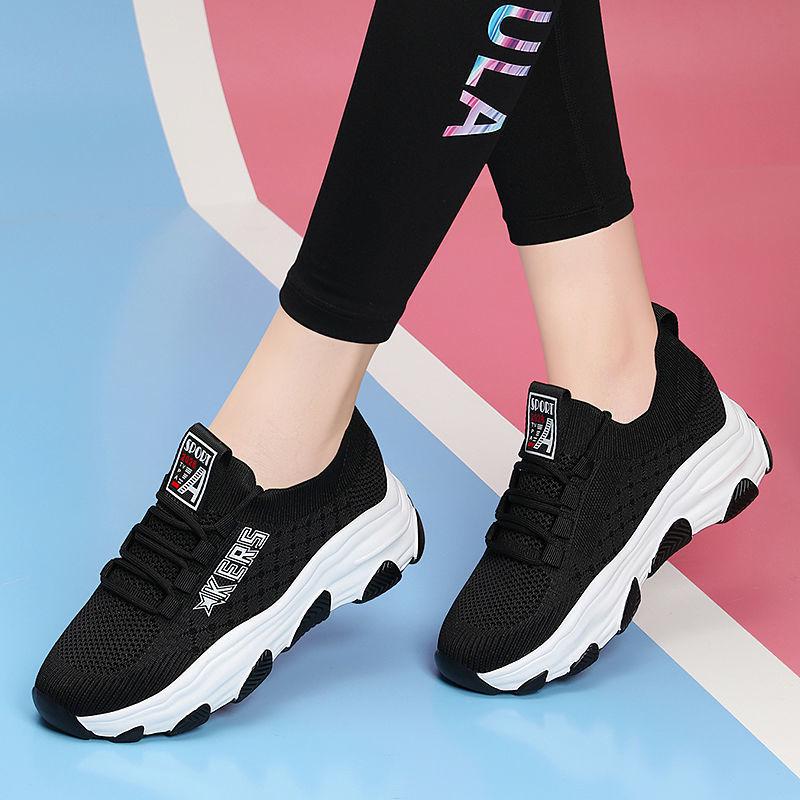 Fashion Thick Bottom Women's Sports Shoes For Women Gym Trend 2024 Stylish Casual Tennis Fashion Basketball Shoe Sport Sneaker Hit