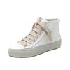 Breathable Women's Sneakers High-top Satin Shoes Leisure Shoes High Quality Platform Shoes Comfortabl Thick Sole Shoes for Women