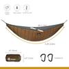 OneTigris Hideout Hammock Underquilt Attached To Hammock Lightweight Camping Travel with Storage Bag (Brown)