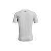 Under Armour Printed Crew Neck Short Sleeve T-Shirt Men Tops Gray 1362995-014