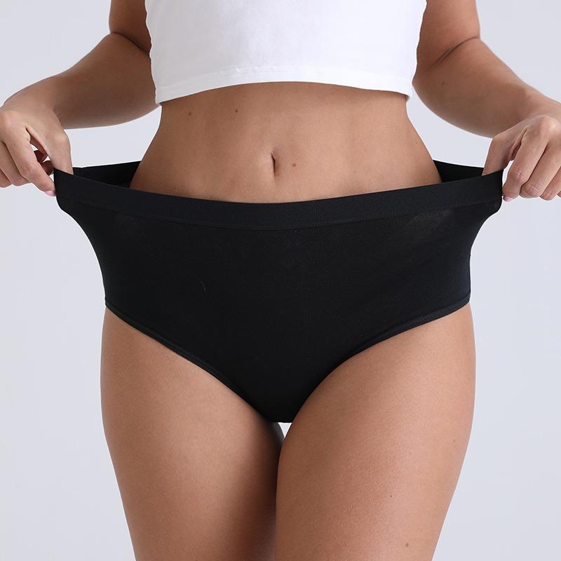 High Quality Comfort High-waisted Women's Panties Cotton Tummy-tucking and Hip-lifting Mom's Large-size Panties Female Cotton Panties Sexy Briefs