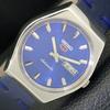 JAPAN 6309A VINTAGE SEIKO 5 AUTOMATIC MENS BLUE COLOR DIAL WATCH A701284-5 R206a-a701284