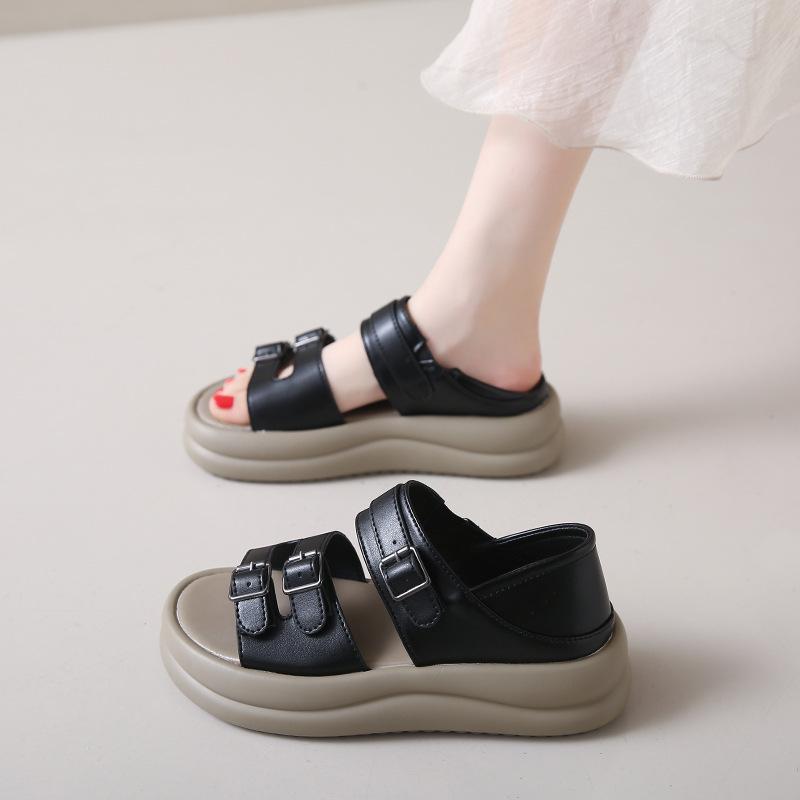 Casual Thick Sole Slope Heel Beachwear Sandals