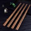 Нескользящие палочки для еды из венге