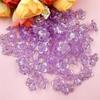 Home Party Supplies 12*6.8mm Beading Neclace Bracelet Handcrafted Loose Beads DIY Flower Jewelry Making Acrylic Beads Caps Morning Glory Earrings