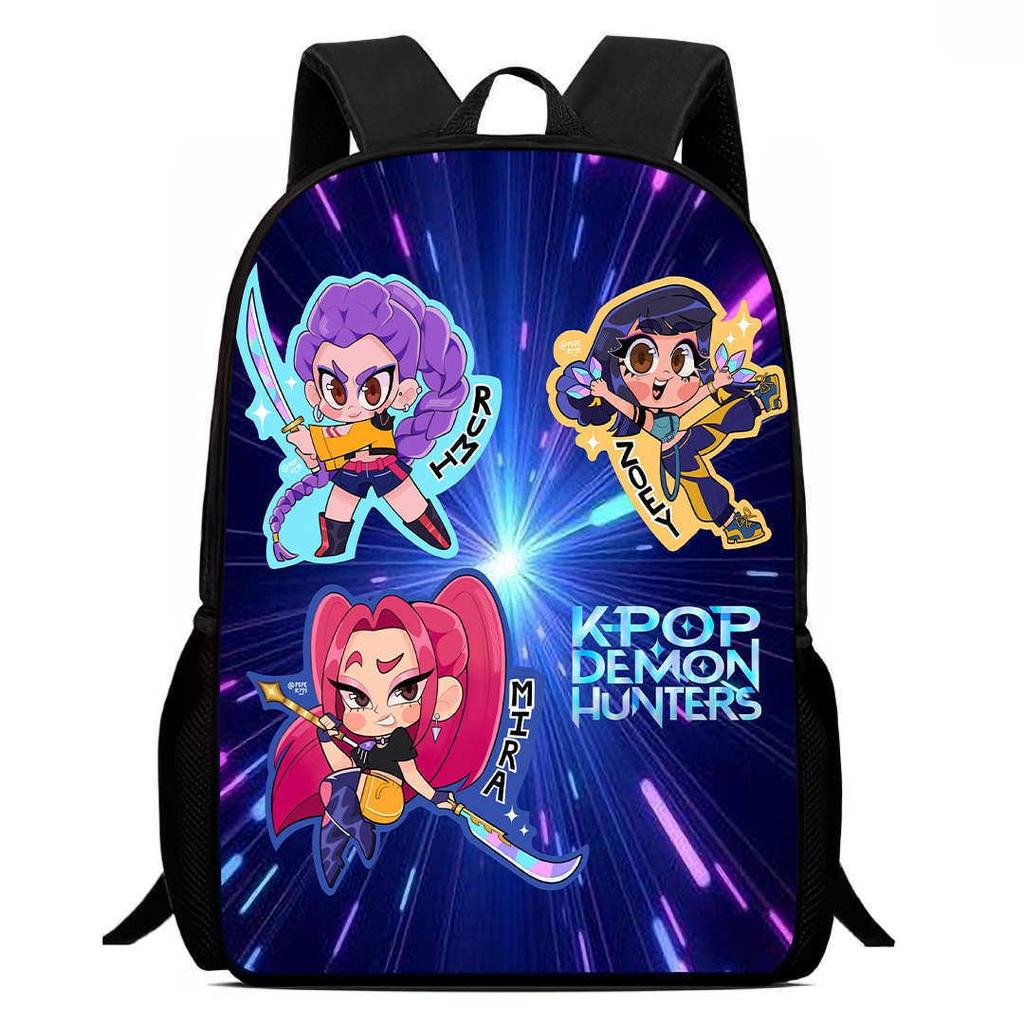 Kpop Demon Hunter Girl Group High-Definition Backpack - Lightweight & Casual Design