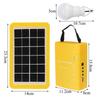 Portable Solar Panels Charging Generator Power System Home Outdoor Lighting for LED Bulb Solar Generators with FM Radio