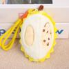 Durian Keychain Backpack Pendant Funny Goody Bag Stuffers Comfortable Cartoon Stuffed Fruit Purse