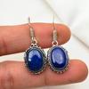 Lapis Lazuli Earrings Handmade Jewelry, 925 Solid Sterling Silver Earrings Designer Gemstone Jewelry Earrings, Gift For Mom