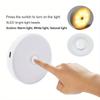 1pc/2pcs/3pcs/4pcs Key Switch Night Light USB Rechargeable Energy-saving Bedroom Light