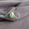 Natural Green Cat's Eye Gemstone 925 Sterling Silver Handmade Jewelry Ring Gift RR-53-44