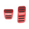 BOYOUS Toyota Hiace 200 Series Specially Designed Aluminum Pedal Covers for Brake and No Tools and with Set [Latest Model] (Models 1-6) High-Quality