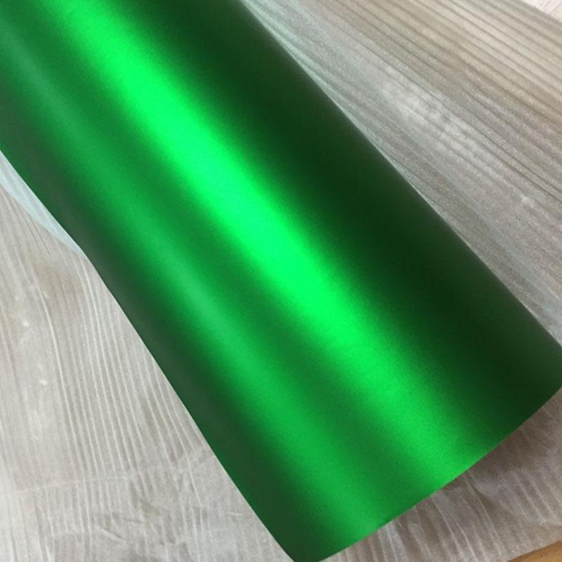 Premium Matte Metallic Chrome Vinyl Car Wrap Film With Air Bubble Purple Satin Metallic Sticker Foil For Car Wrapping Covering