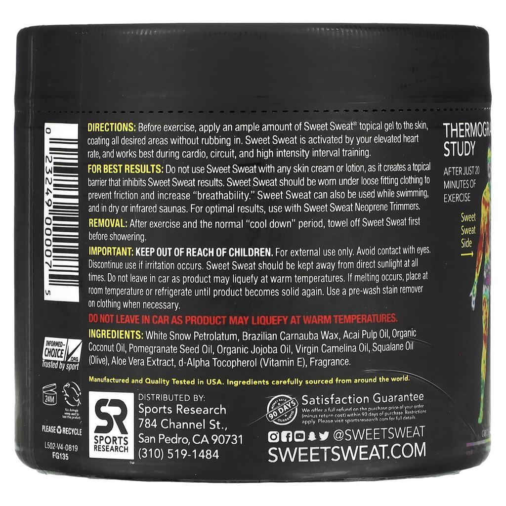 Sweet Sweat Workout Enhancer, 13.5 Oz (383 G)