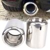 Silver Car Vehicle Exhaust Tube Tailpipe Muffler Tip For Mazda 6 Cx-5