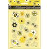 Unique Party Bees Sticker Sheet (Pack of 4)
