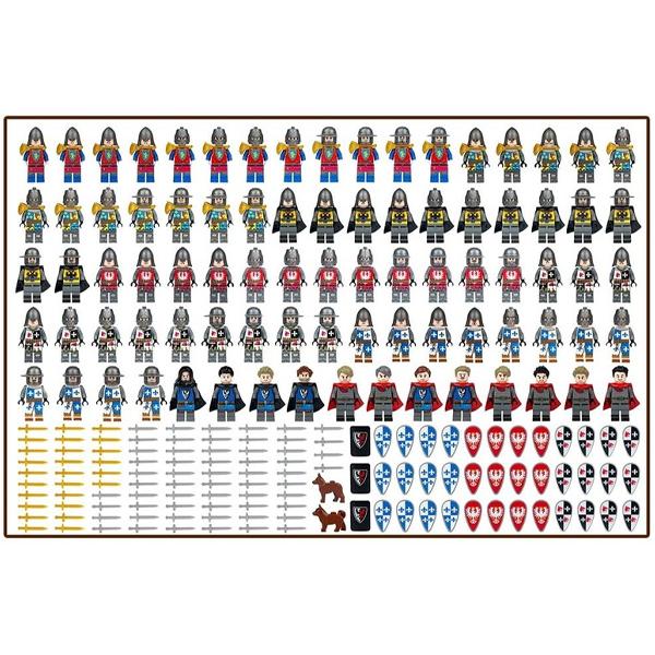 Yogo Block Mini Figures Middle Ages Series 84 Sets