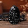 Amitabha Pendant Necklace Carved Buddha Lucky Amulet Necklaces For Women Men Jewelry Gifts