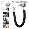 10cm Car Tire Inflator Hose Inflatable Air Pump Extension Tyre Connection Tube Air Chuck Adapter Locking Twist F5o6