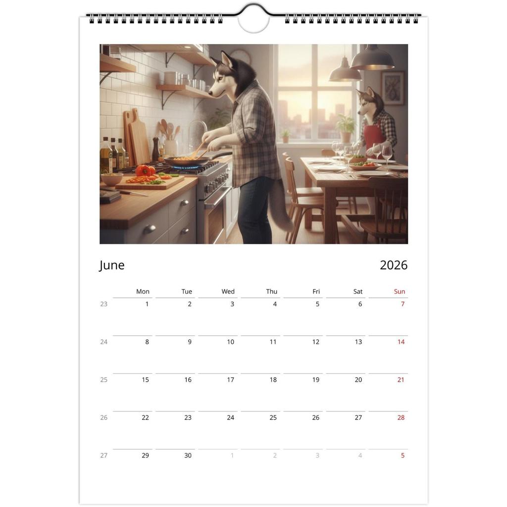 Настенный календарь на 2026 год, Календарь на забавную тему, Забавный подарок для общения, Идеальный выбор для домашнего использования.