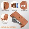 Flip Case for Oneplus 1+ Nord 2T CE 2 3 4 Lite 5G Leather Wallet Cover Card Slot Bag Zipper Casing