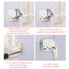Professional Elephant Trunk Hook Lock Barn Door Locks & Latches Door Bolt Push To Open Door Cabinet Door Latches 2pcs