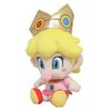 Sanei Boeki Super Mario ALL STAR COLLECTION Baby Peach W10 X X Plush Toy AC54 (S) D8.5 H17.5cm