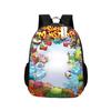 New Monster Concert Anime Backpack Kindergarten Children's Cartoon Book Bag Mochila Anime Children's Toy Gift