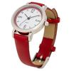 Fieldwork Women's Analog Watch with Leather Strap, Red, Pick PP014-4