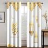 Muslim Ramadan Festival Window Curtains Living Room Home Decor Children's Bedroom Window Treatments Kitchen Drapes