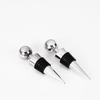 Practical Silver-plated Vacuum Household Wine Stopper with Silicone for Dust-proof and Fresh-keeping