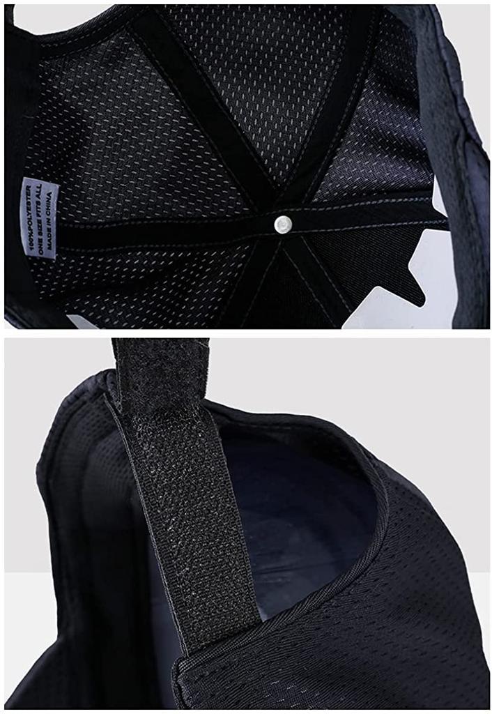 Laquest Plus Size Breathable Simple Fits Head Circumference Up To 65cm Cap, (White)