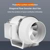 1Pcs Silent Industrial Exhaust Fans 4/6inch Air Clean Ventilator  Bathroom Kitchen Toilet Wall