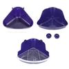 Hamster Toilet Litter Box Wall Hanging Anti Splashing Versatile Plastic Bathroom Hamster Sand Bath C
