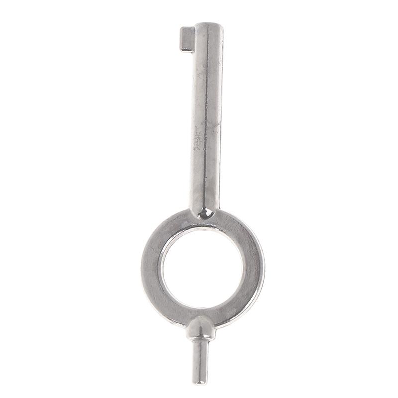 1 Pcs American Style Universal Flat Key Blank Special Key Handcuff Lock Key Zinc Alloy Keychain