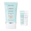 Urban Shade Anti-Pollution Sun Cream SPF50+ PA++++ 50ml + 10ml + Hyamino Milk 10ml Set, 1 Set