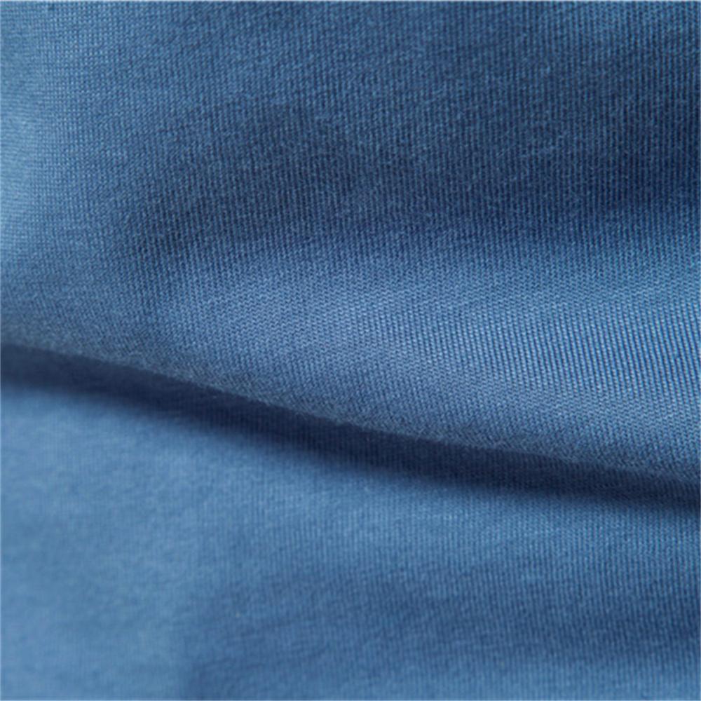 TrendHub Solid Color Cotton T Shirt Men Casual O-neck Long Sleeved Mens Tshirts Spring Autumn High Quality Basic T-shirt Male