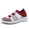 2025 New Fashion Sneakers For Women Casual Shoes Solid Color Trainers Women Sneakers Slip On Sock Ladies Flat Shoes Shoes Women