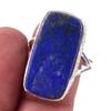 Natural Lapis Lazuli Gemstone Handmade 925 Solid Sterling Silver Ring S.9 D7n95
